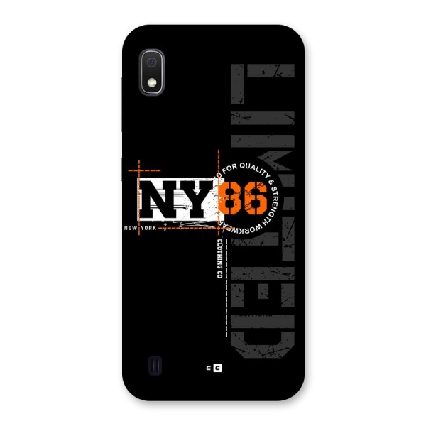New York Limited Back Case for Galaxy A10