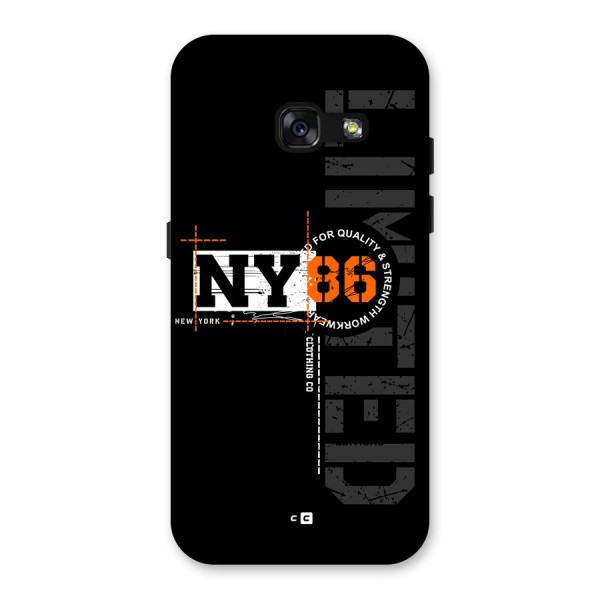 New York Limited Back Case for Galaxy A3 (2017)