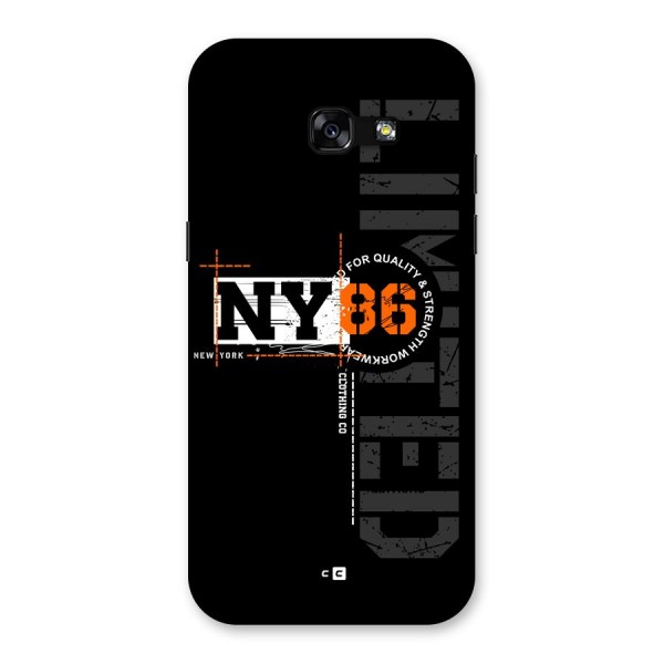 New York Limited Back Case for Galaxy A5 2017
