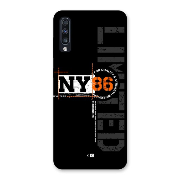 New York Limited Back Case for Galaxy A70