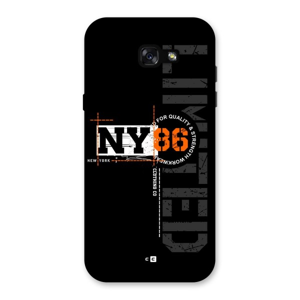 New York Limited Back Case for Galaxy A7 (2017)