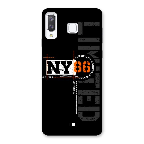 New York Limited Back Case for Galaxy A8 Star