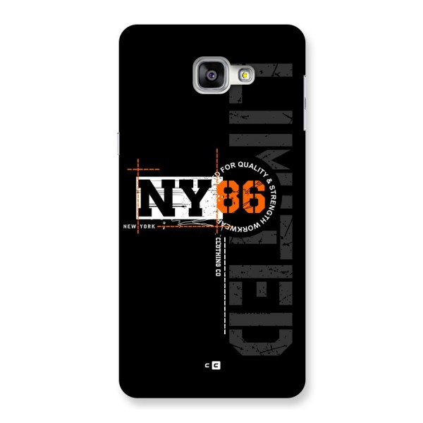 New York Limited Back Case for Galaxy A9