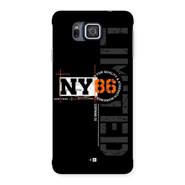 New York Limited Back Case for Galaxy Alpha