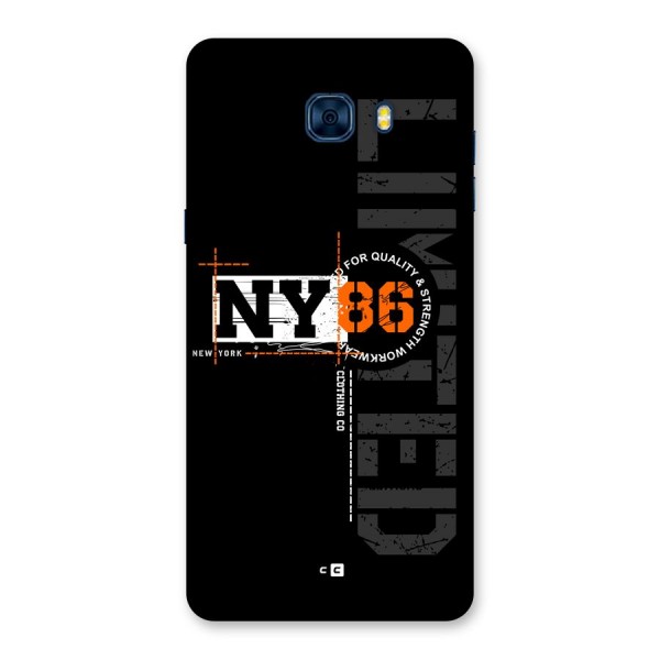 New York Limited Back Case for Galaxy C7 Pro