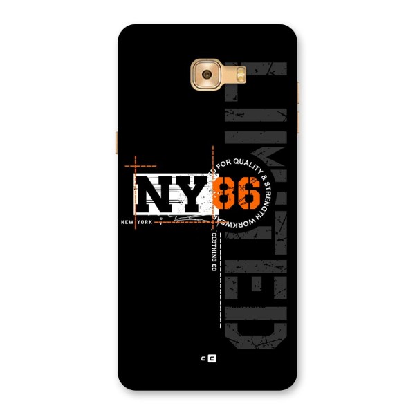 New York Limited Back Case for Galaxy C9 Pro