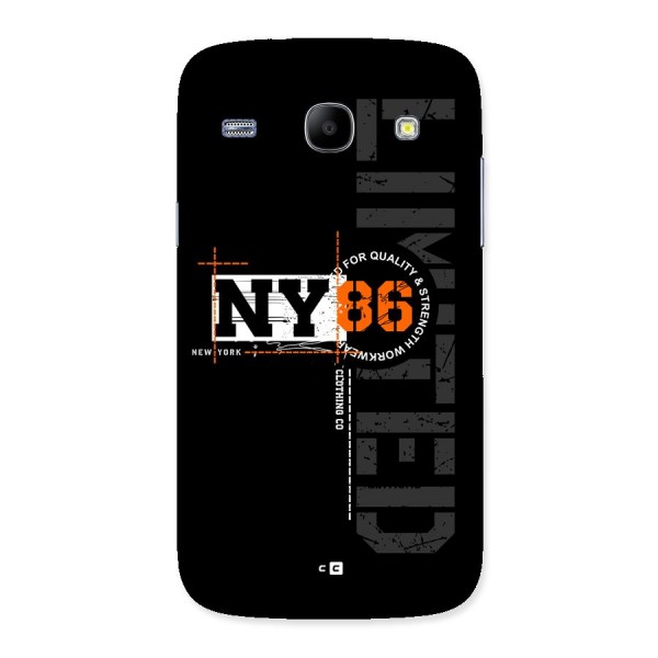 New York Limited Back Case for Galaxy Core