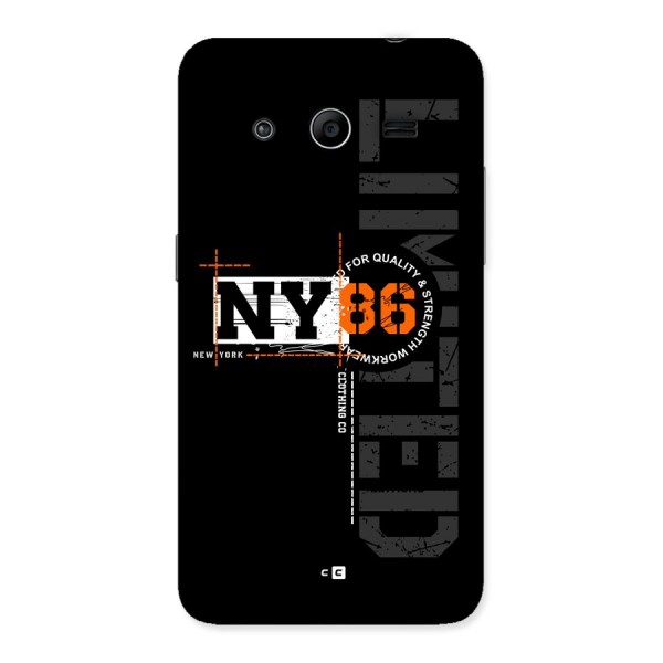 New York Limited Back Case for Galaxy Core 2