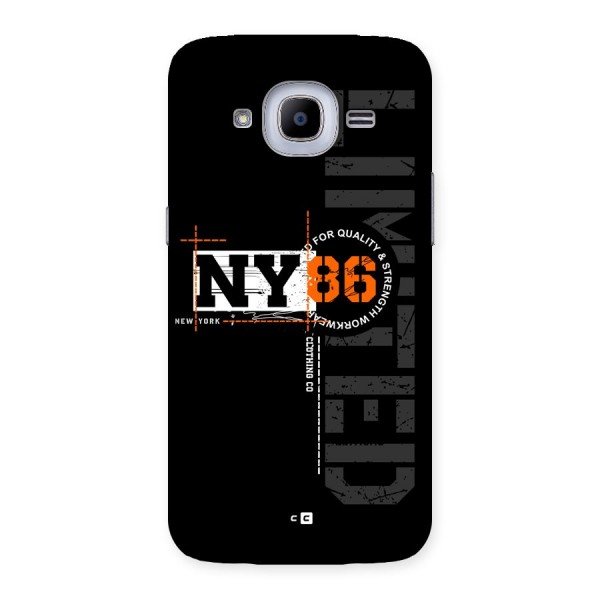 New York Limited Back Case for Galaxy J2 2016