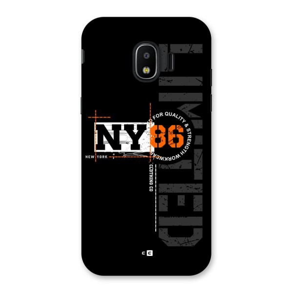 New York Limited Back Case for Galaxy J2 Pro 2018
