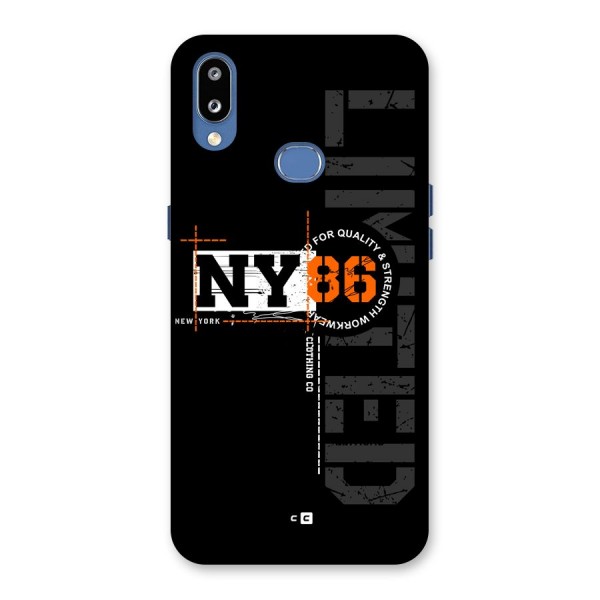 New York Limited Back Case for Galaxy M01s