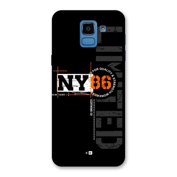 New York Limited Back Case for Galaxy On6