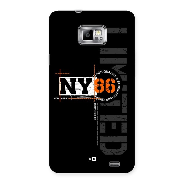 New York Limited Back Case for Galaxy S2