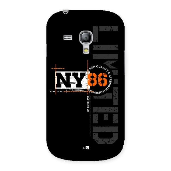 New York Limited Back Case for Galaxy S3 Mini