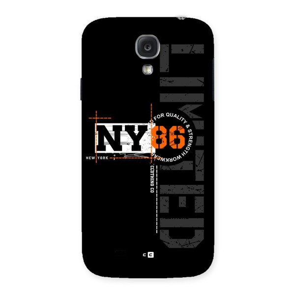New York Limited Back Case for Galaxy S4