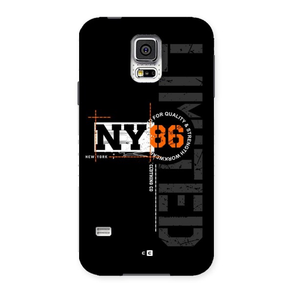 New York Limited Back Case for Galaxy S5