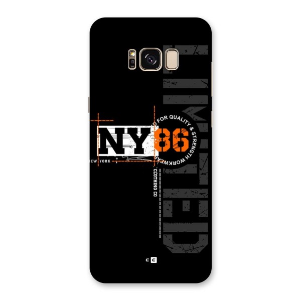 New York Limited Back Case for Galaxy S8 Plus