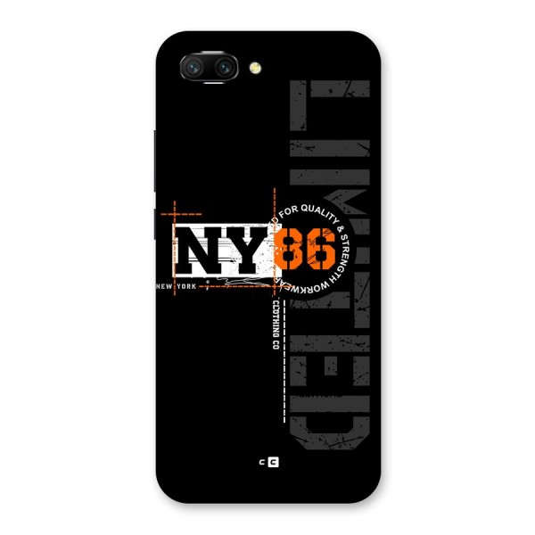 New York Limited Back Case for Honor 10