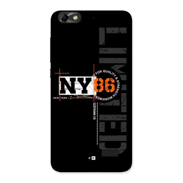 New York Limited Back Case for Honor 4C