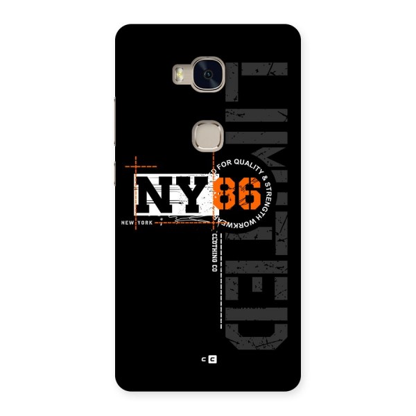 New York Limited Back Case for Honor 5X