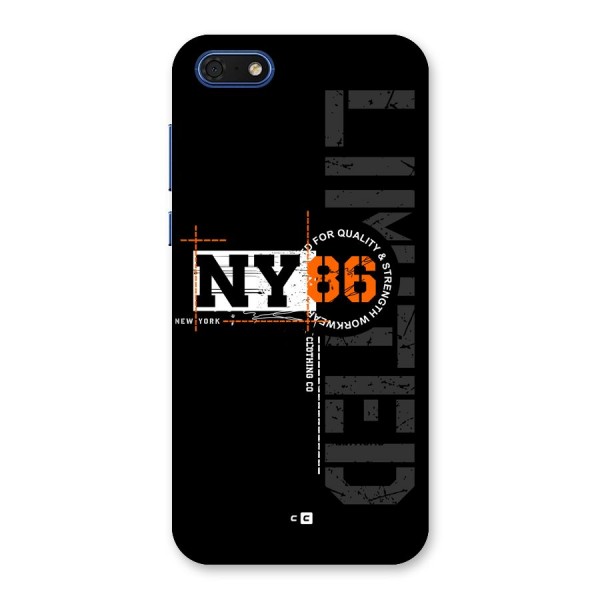 New York Limited Back Case for Honor 7s