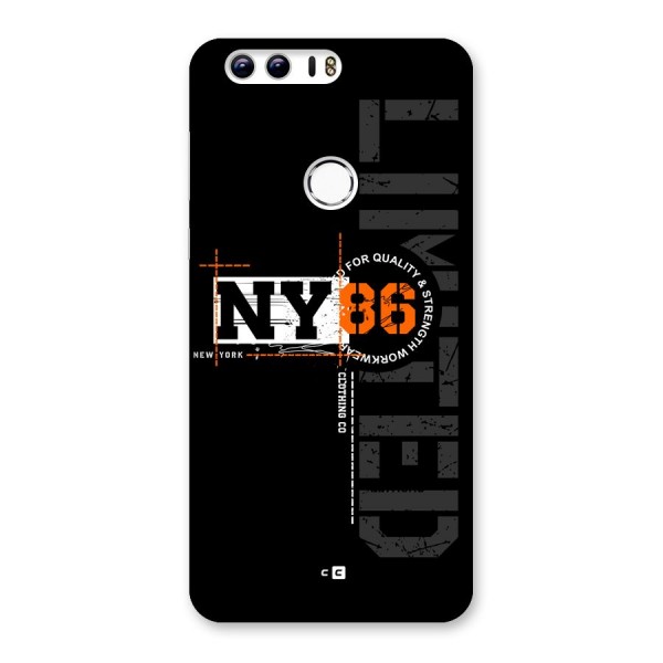 New York Limited Back Case for Honor 8