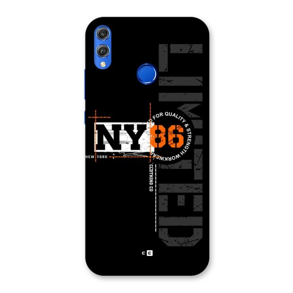 New York Limited Back Case for Honor 8X