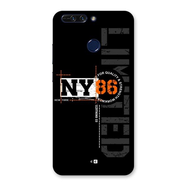 New York Limited Back Case for Honor 8 Pro