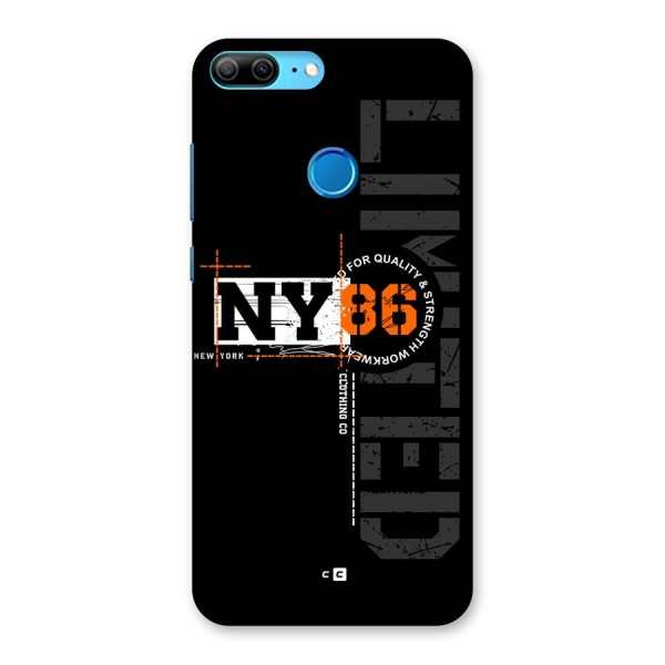 New York Limited Back Case for Honor 9 Lite