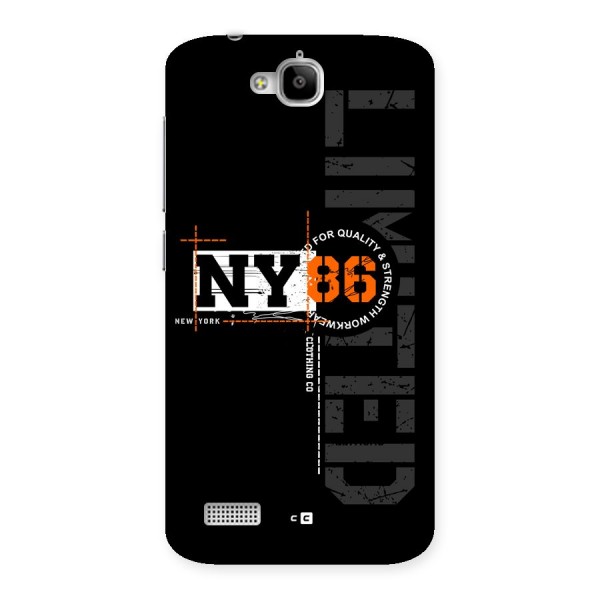 New York Limited Back Case for Honor Holly