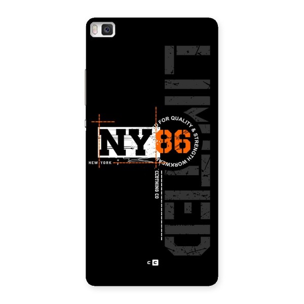 New York Limited Back Case for Huawei P8