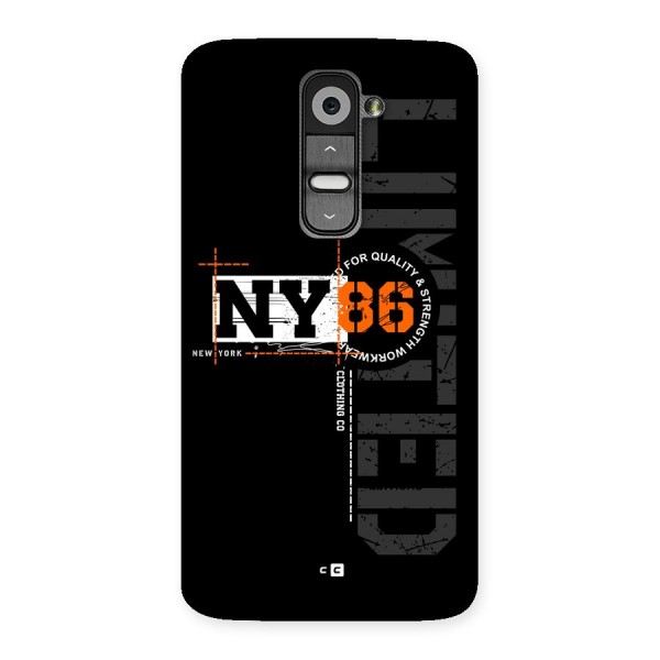 New York Limited Back Case for LG G2