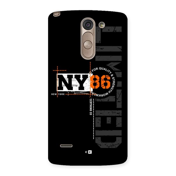 New York Limited Back Case for LG G3 Stylus