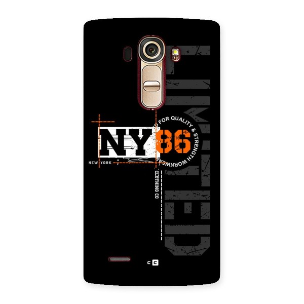 New York Limited Back Case for LG G4
