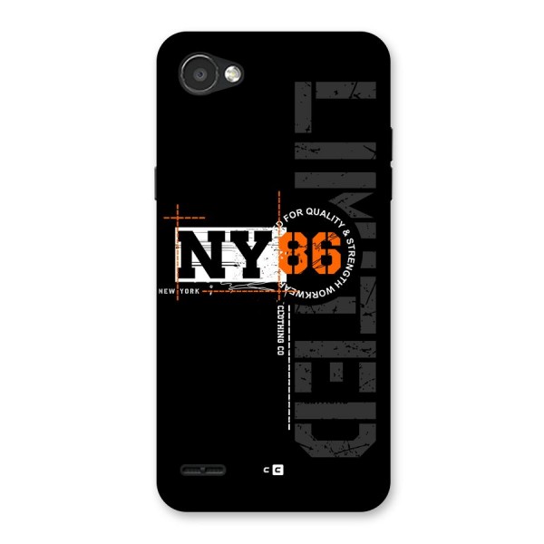 New York Limited Back Case for LG Q6