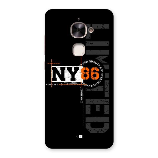 New York Limited Back Case for Le 2