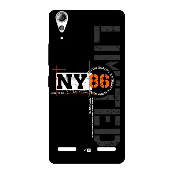 New York Limited Back Case for Lenovo A6000 Plus