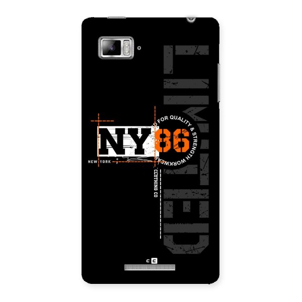 New York Limited Back Case for Lenovo Vibe Z K910