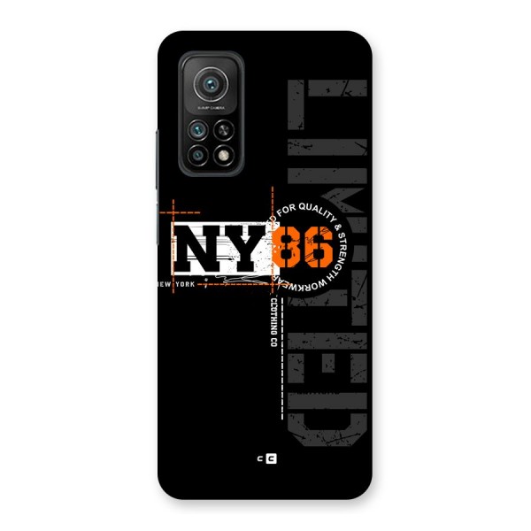 New York Limited Back Case for Mi 10T Pro 5G