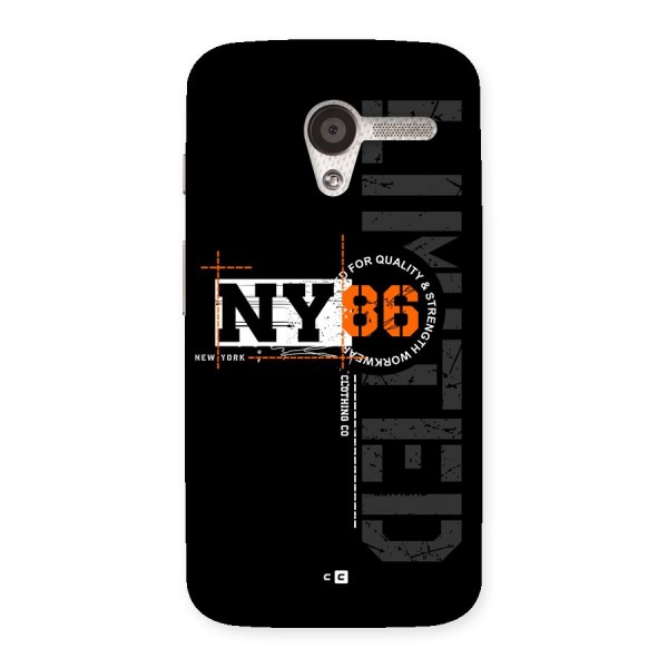 New York Limited Back Case for Moto X