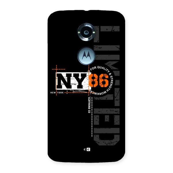 New York Limited Back Case for Moto X2