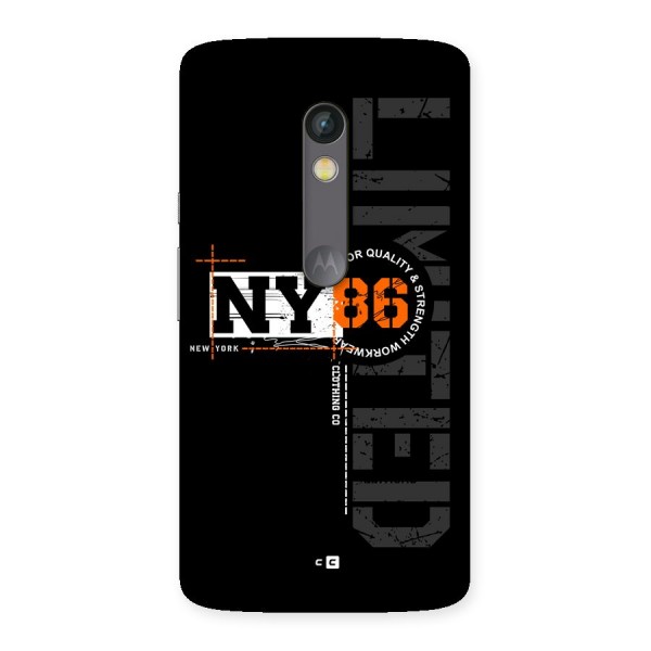 New York Limited Back Case for Moto X Play
