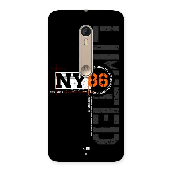 New York Limited Back Case for Moto X Style