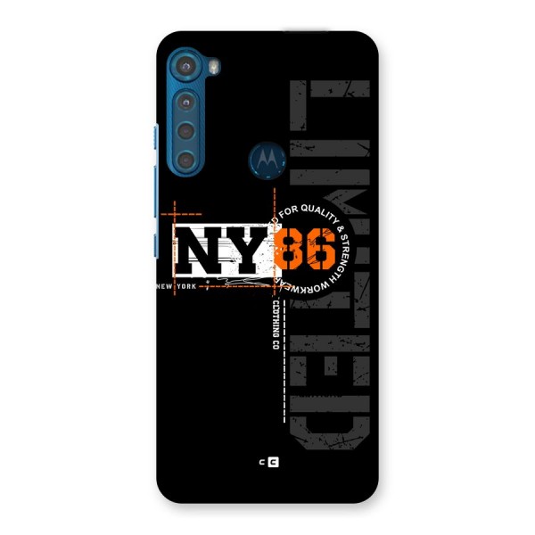 New York Limited Back Case for Motorola One Fusion Plus