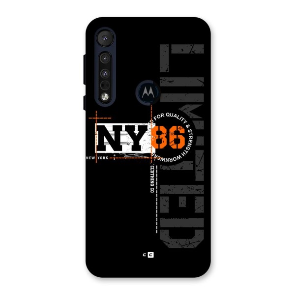 New York Limited Back Case for Motorola One Macro