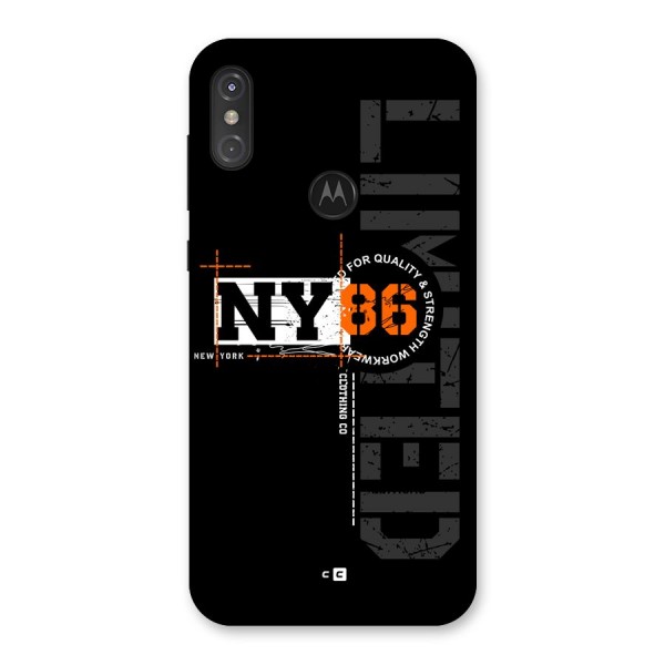 New York Limited Back Case for Motorola One Power