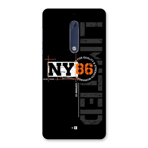 New York Limited Back Case for Nokia 5