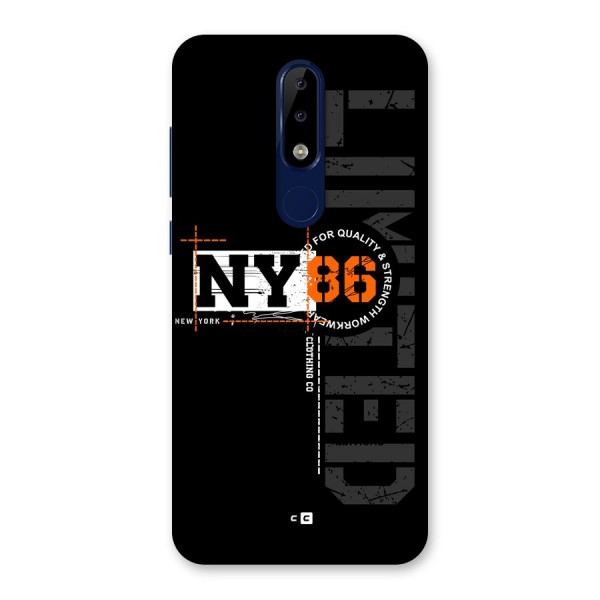 New York Limited Back Case for Nokia 5.1 Plus