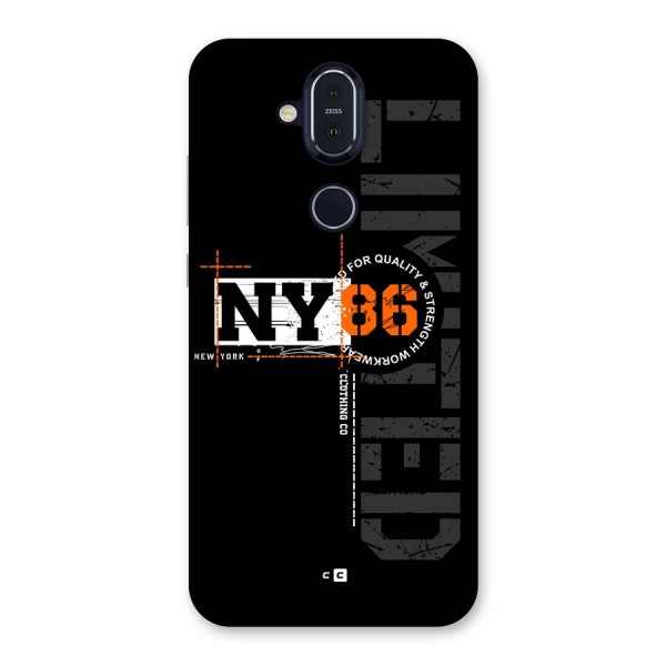 New York Limited Back Case for Nokia 8.1