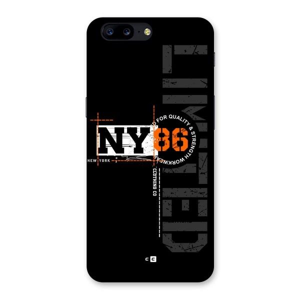 New York Limited Back Case for OnePlus 5